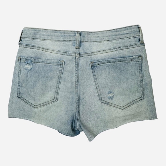 Abound Denim Distressed Shorts Size 28 - Picture 6 of 6